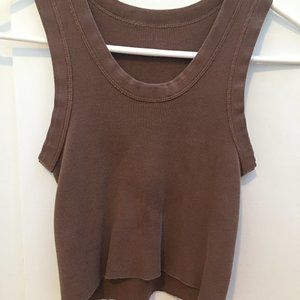 Brandy Melville brown tank top